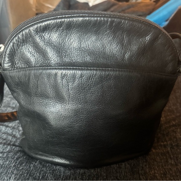 G H Bass Handbags - GH Bass & Co Black Napa Leather Crossbody Bag